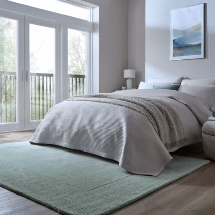 Boston Wool Border Rug