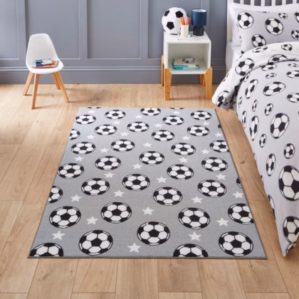 Catherine Lansfield Kids Football Stars Rug