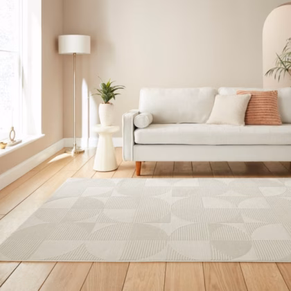 Catherine Lansfield Retro Circles Rug