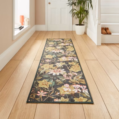 Clarke and Clarke Passiflora Washable Rug
