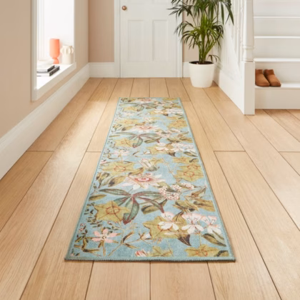 Clarke and Clarke Passiflora Washable Rug