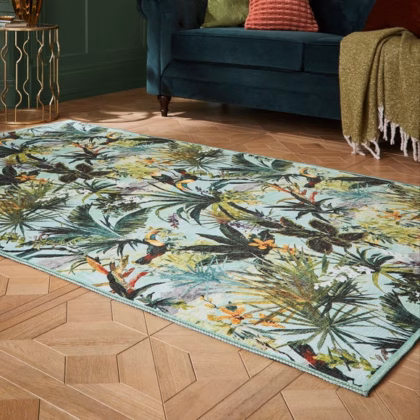 Clarke and Clarke Toucan Washable Rug