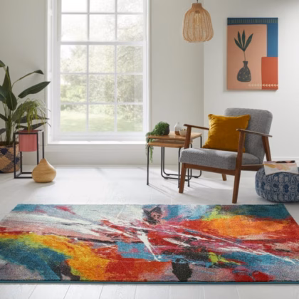 Concept Looms Art Splash Rug