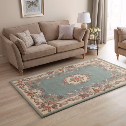 Lotus Premium Aubusson Rug