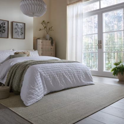 Reid Textured Washable Rug