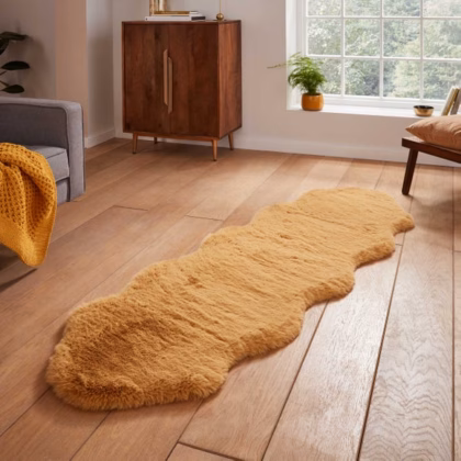 Super Teddy Faux Sheepskin Rug