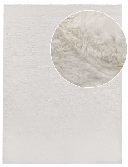 Fur rug Fluffy
