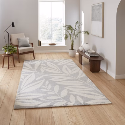 Catherine Lansfield Sorrel Leaves Rug