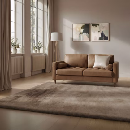 Ivy Luxury Supersoft Faux Fur Rug