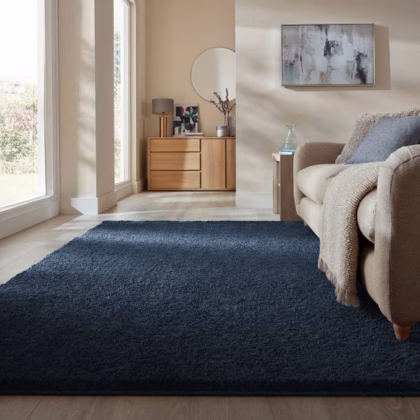 Slumber II Sheen Shaggy Rug