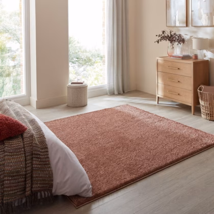 Slumber II Sheen Shaggy Square Rug