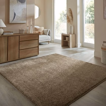 Slumber II Sheen Shaggy Square Rug