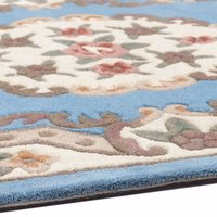 Shensi Aubusson Runner in Blue