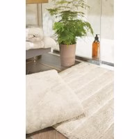 Bamboo Stripe Cream Bathmat