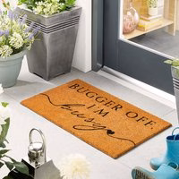 I'm Busy Coir Doormat