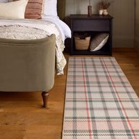 Isla Plaid Pink Eco-Washable Runner