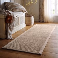 Sisal Light Beige with Sand Border Runner