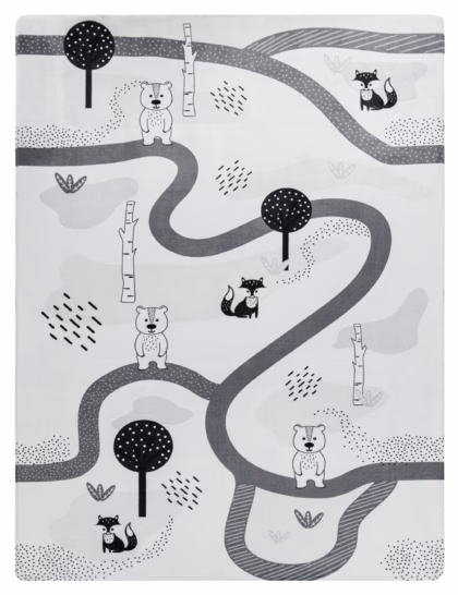 Washable kids' rug Chiko